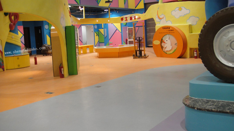 中國(guó)科學(xué)技術(shù)館橡膠地板工程實(shí)圖