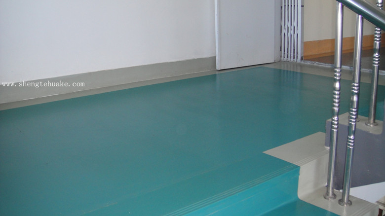 山西陽煤集團總醫(yī)院橡膠地板工程實圖