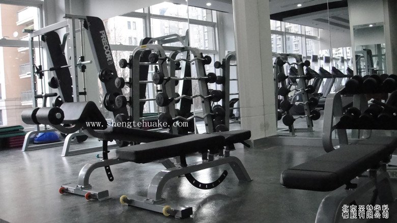 北京樂庭國際辦公樓橡膠地板工程案例實(shí)圖