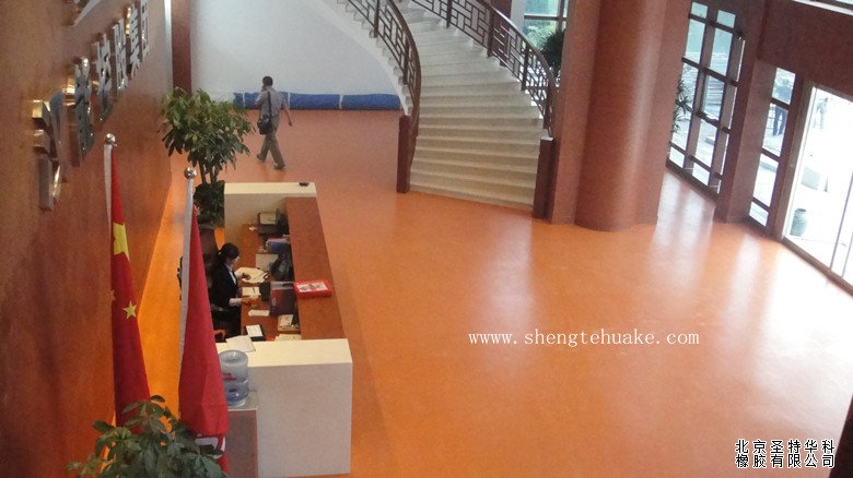 漢能控股集團(tuán)橡膠地板工程案例實(shí)圖