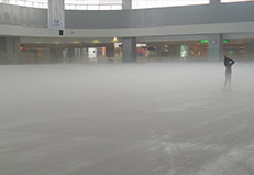 廣東東莞溜冰場橡膠地板工程實(shí)圖